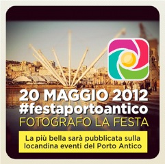 gesteggia il Porto Antico di Genova con gli Instagramers