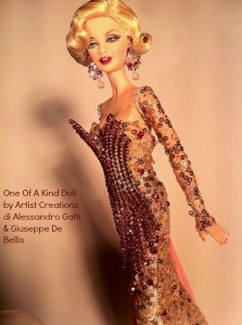 One Of A Kind Doll by Artist Creations di Alessandro Gatti & Giuseppe De Bellis 