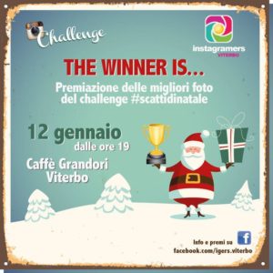 Premiazione Natale su Instagram con IgersViterbo