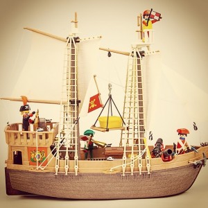 @playmobil: Flashback - the first #PLAYMOBIL pirate ship | #playmobil40 #toys #flashback #tbt #throwbackthursday #vintage #pirates #pirateship #1978 #70s #ship