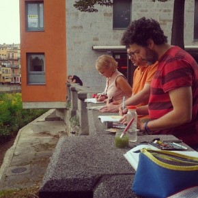 Sketchers in azione a Girona