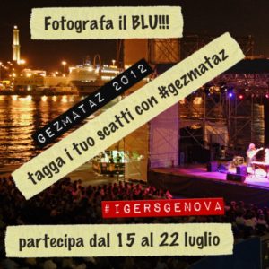 Fotografa il Blu al Gezmataz Festival con Instagramers Genova