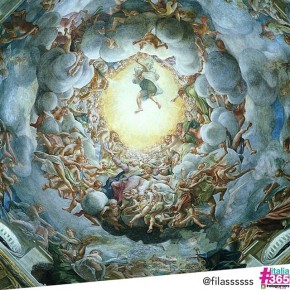 foto scelta per #italia365 – Cupola del Duomo di Parma – @filassssss