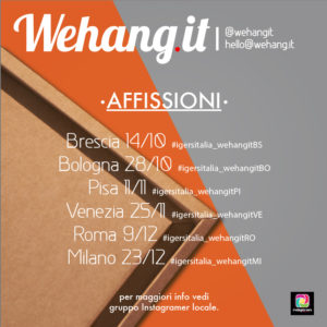 We Hang It in tour con gli Instagramers