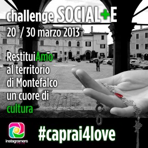 Challenge sociale Caprai4love