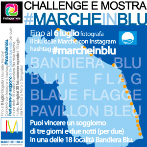 Marche in Blu su Instagram