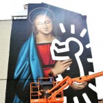 The Radiant Madonna, durante i lavori, ph. @leannav