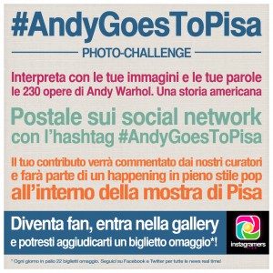 Instagramers Pisa per il challenge Andygoestopisa