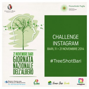 Locandina challenge #TreeShotBari