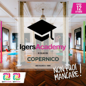 Igers Academy a Torino