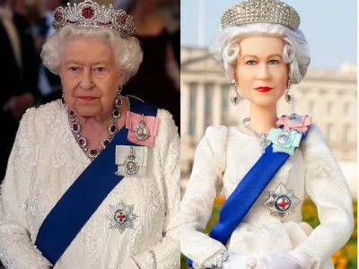 Barbie e Regina Elisabetta II