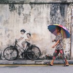 Un muro a Penang (Malesia) immortalato da @nashker dal tag #urbanstreetart